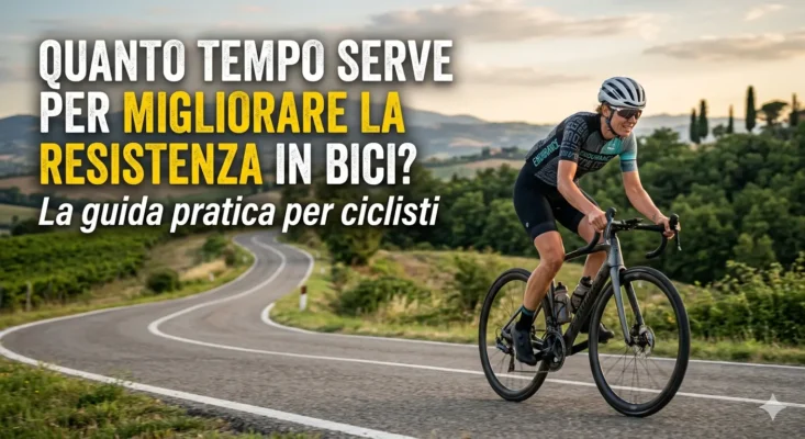 Quanto tempo serve per migliorare la resistenza in bici?